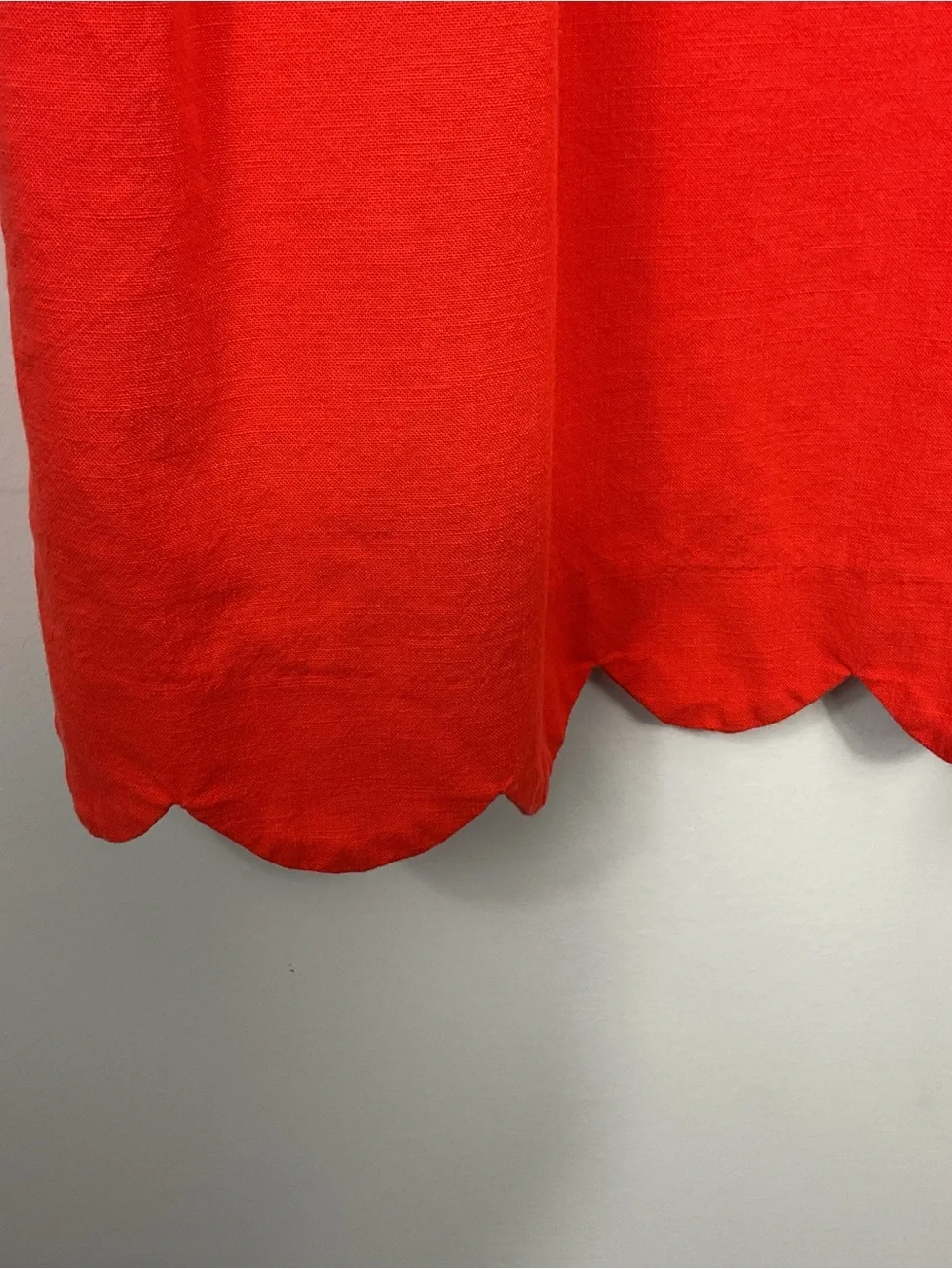 Kate Spade Target Scalloped Hem Shift Dress Womens Size Medium